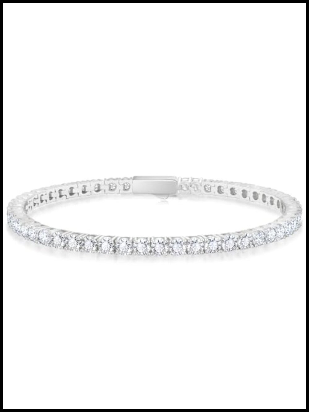 14K Gold Plated Tennis Bracelet 5A CZ Iced Out Hypoallergenic